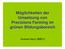 Möglichkeiten der Umsetzung von Precisions Farming im grünen Bildungsbereich. Andreas Heym, BMELV