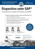 Disposition unter SAP