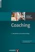 Coaching. Christopher Rauen PRAXIS DER PERSONAL- PSYCHOLOGIE. 3., überarbeitete und erweiterte Auflage. mit Arbeitsmaterialien und Fallbeispielen