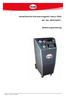 Automatisches Klimaservicegerät Coolius 2000 Art.-No. 0900764971. Bedienungsanleitung