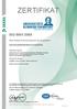 ZERTIFIKAT ISO 9001:2008. Universitätsklinikum Frankfurt. DEKRA Certification GmbH bescheinigt hiermit, dass das Unternehmen