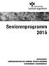 Seniorenprogramm 2015