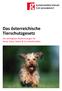 Das österreichische Tierschutzgesetz. Die wichtigsten Bestimmungen für Hund, Katze, Sittich & Co schnell erklärt