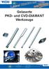 Gelaserte PKD- und CVD-DIAMANT Werkzeuge
