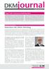 DKMjournal. Interview mit Ulrich Hörsting. Papst lobt Genossenschaftsbanken. Ausgabe Oktober 2015. DKM-Aufsichtsratsvorsitzender