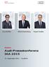 Audi Kommunikation. Reden. Audi-Pressekonferenz IAA 2015. 15. September 2015 Frankfurt