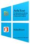 ArluText Textbausteinverwaltung für Word für Windows & Microsoft Outlook Schnellstart 2003-2014 Biermann & Winzenried