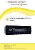 USB/SD Autoradio SCD222