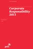 Corporate Responsibility 2011