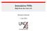 Interaktive PDFs. LATEX-Kurs der Unix-AG. Klemens Schmitt. 1. Juli 2013