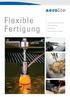 Flexible Fertigung. Wasserstrahlschneiden. CNC-Abkanten. 3D-Messen. Baugruppenmontage