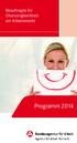 Beauftragte für Chancengleichheit am Arbeitsmarkt. Frau mit Smiley-Symbol. Programm 2014. Einklinker DIN lang. Logo