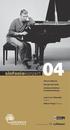 sinfoniekonzert04 Steven Mackey George Gershwin Johannes Brahms/ Arnold Schönberg Jean-Yves Thibaudet Klavier Gilbert Varga Dirigent