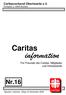 Caritas. Für Freunde der Caritas, Mitglieder und Interessierte. Nr.16