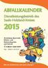 ABFALLKALENDER. Dienstleistungsbetrieb des Saale-Holzland-Kreises 2015. & 0 36 41 / 2 24 18 07 Fax: 0 36 41 / 42 12 01