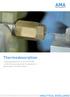 Thermodesorption. Probeaufgabesysteme für GC und GC/MS zur Bestimmung organischer Komponenten in gasförmigen und festen Proben
