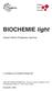 BIOCHEMIE light. Hubert Rehm / Friederike Hammar. 5., korrigierte und erweiterte Auflage 2013