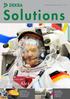 Kundenmagazin Ausgabe. Solutions. Porträt Alexander Gerst Astro-Alex. Bauüberwachung. Reinigungsfahrzeuge. Strecke