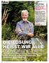 Fokus. Der. Hans Hauri, 66, pensionierter Kantilehrer, Dättwil: «Umweltschutz. eigennutz zu tun. Mit Sonnenkollektoren ist man unabhängiger.