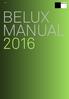 DE/EN BELUX MANUAL 2016