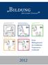 Bildung. überwindet Grenzen. Erster Bildungsbericht des Landkreises Vorpommern- Greifswald FRÜHKINDLICHE BILDUNG, BETREUUNG UND ERZIEHUNG