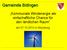 Gemeinde Bidingen. Kommunale Windenergie als wirtschaftliche Chance für den ländlichen Raum. am 07.10.2014 in Würzburg