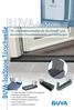 BUVA-IsoStone Tür- und Bodenschwellen für Kunststoff- und Aluminium-Fassadenelemente und Holzzargen