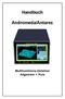 Handbuch. Andromeda/Antares. Multifunktions-Detektor Allgemein + Puls