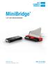 MiniBridge 1,27 mm Steckverbinder
