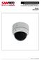 BEDIENUNGSANLEITUNG. Modell SNC-620/W. IP Tag/Nacht Kuppelkamera im Vandalismus-geschützten Gehäuse. Version 1.2 n-f /0610/dt/A6
