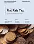 Flat Rate Tax Eine Analyse der Auswirkungen im Kanton Obwalden Maturaarbeit 2009