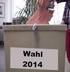 Bekanntmachung der zugelassenen Wahlvorschläge für die Wahl des Kreistags am 16.03.2014