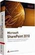 Installationsanweisungen für Microsoft SharePoint 2010