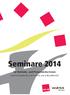 Seminare 2014 für Betriebs- und Personalräte/innen