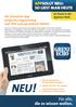 NEU! Für alle, die es wissen wollen. Die GrenzEcho-App bringt Ihre Tageszeitung aufs ipad und auf Android-Tablets: Zu Hause in der digitalen Welt
