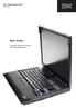 IBM ThinkPad Notebook-Familie März 2002. Mehr Power. Genießen Sie die neue Freiheit mit ThinkPad Notebooks