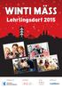 Lehrlingsdorf 2015. Veranstalterin Partner Medienpartner