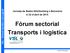 Fòrum sectorial Transports i logística