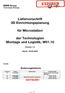 Liefervorschrift 3D Einrichtungsplanung. für Microstation. der Technologien Montage und Logistik, W01.10