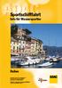 Sportschifffahrt. Info für Wassersportler. Italien. Internet: www.adac.de/sportschifffahrt