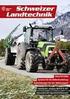 Arbeits- und Tätigkeitsprogramm Schweiz. Metallunion - Fachverband Landtechnik