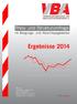 Ergebnisse 2014. Preis- und Strukturumfrage. im Bergungs- und Abschleppgewerbe