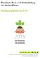 Forstliche Aus- und Weiterbildung im Kanton Zürich Kursprogramm 2015/16