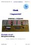 Clock. 7 Segment DCF SPM2000 + PCB2000. Example circuit Beispielschaltung. Version: Hardware 3.21, Software 01.13