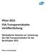 Pfizer 2015 FSA-Transparenzkodex Veröffentlichung Methodische Hinweise zur Umsetzung des FSA-Transparenzkodex für das Berichtsjahr 2015