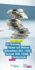 Gesine Meißner MdEP. EU-Förderung Kleiner und Mittlerer Unternehmen 2014 2020: Horizont 2020, COSME, Strukturfonds. Ein Leitfaden
