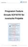 Programm Feature Einsatz SOFiSTiK für russische Projekte