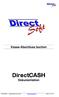 Kassa-Abschluss buchen. DirectCASH. Dokumentation. DirectCASH Tagesabschluss buchen www.directsoft.at Seite 1 von 16