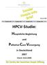 HPCV-Studie: Hospizliche Begleitung