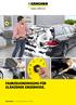 Fahrzeugreinigung für glänzende Ergebnisse. professional SB-Waschanlagen und -geräte